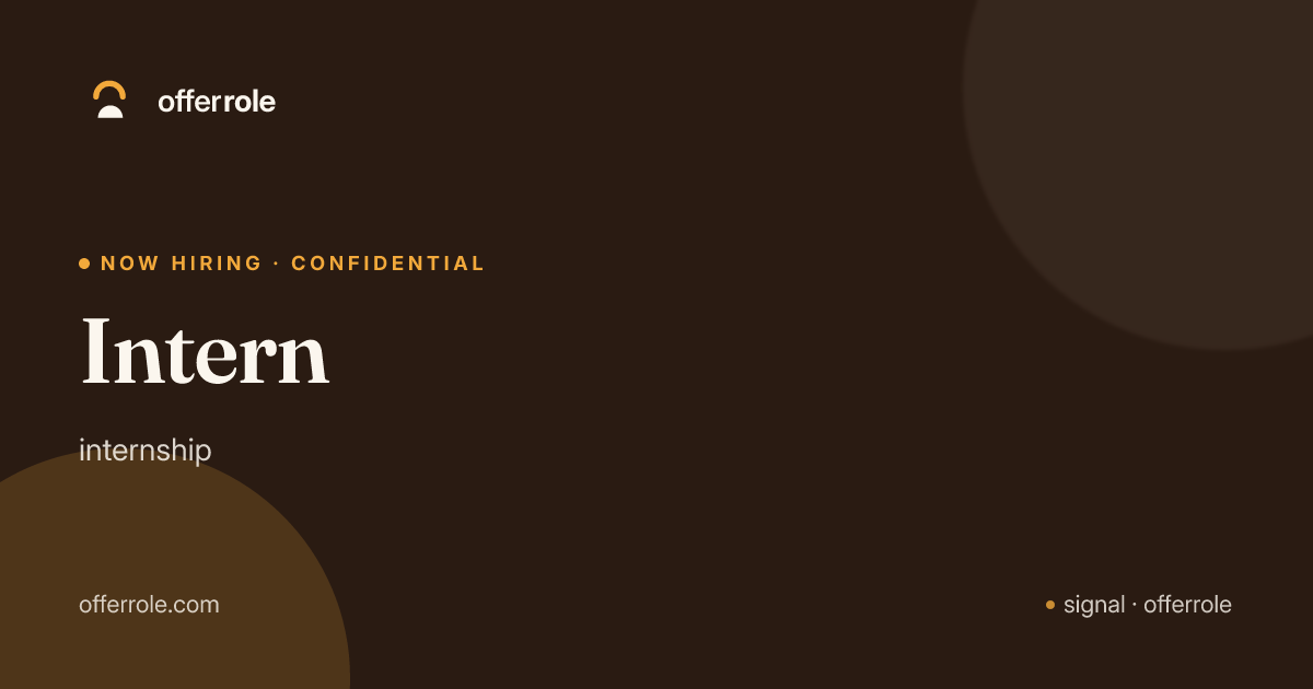 Intern — Integral Creative Solutions (See details) · SourceHire