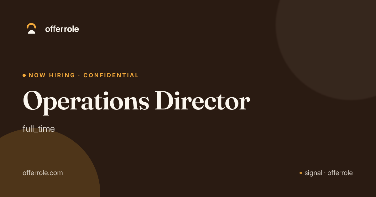 Operations Director — Integral Creative Solutions (Remote) · SourceHire