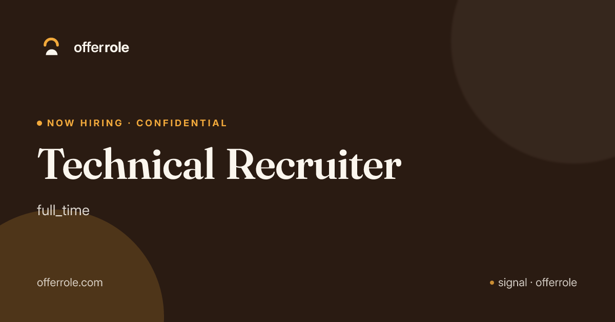 Technical Recruiter — Integral Creative Solutions (Remote) · SourceHire